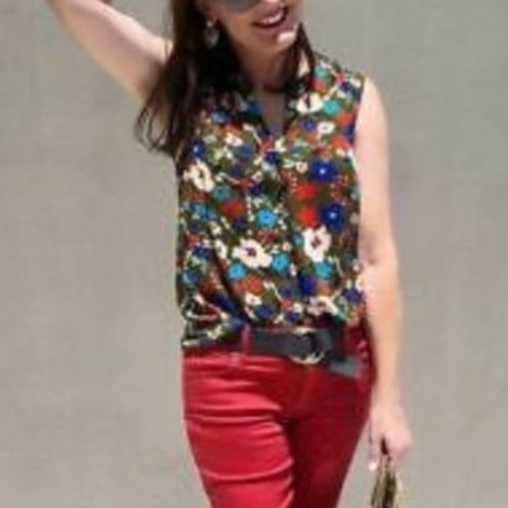 Cabi Wild Flower Top
